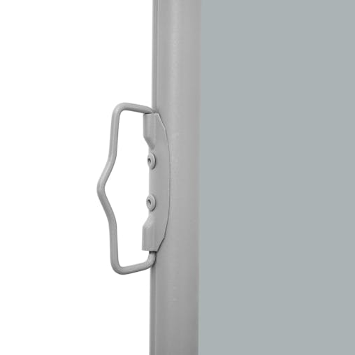 NNEVL Patio Retractable Side Awning 140x600 cm Grey