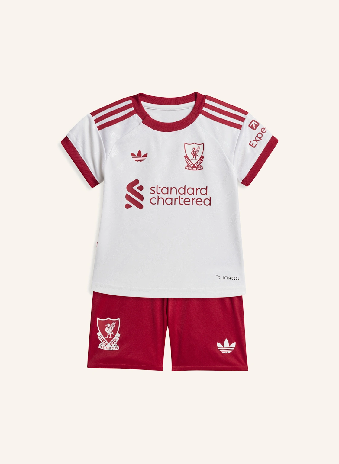 adidas LIVERPOOL FC 26/27 MINI-AUSWÄRTSAUSRÜSTUNG