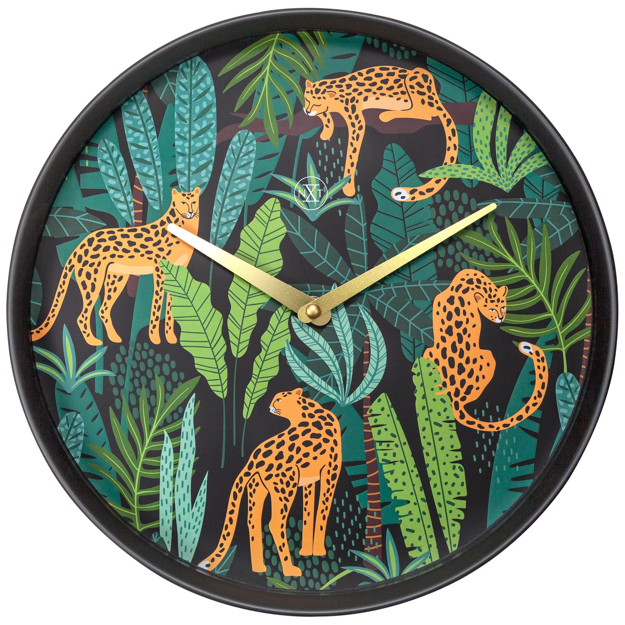 NeXtime Urban Jungle Wandklok Ø 30 cm