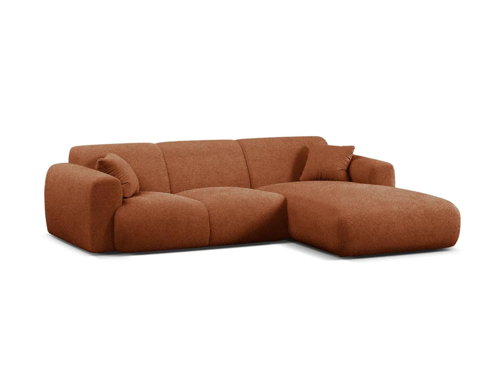 Hoekbank Molino rechts bouclé