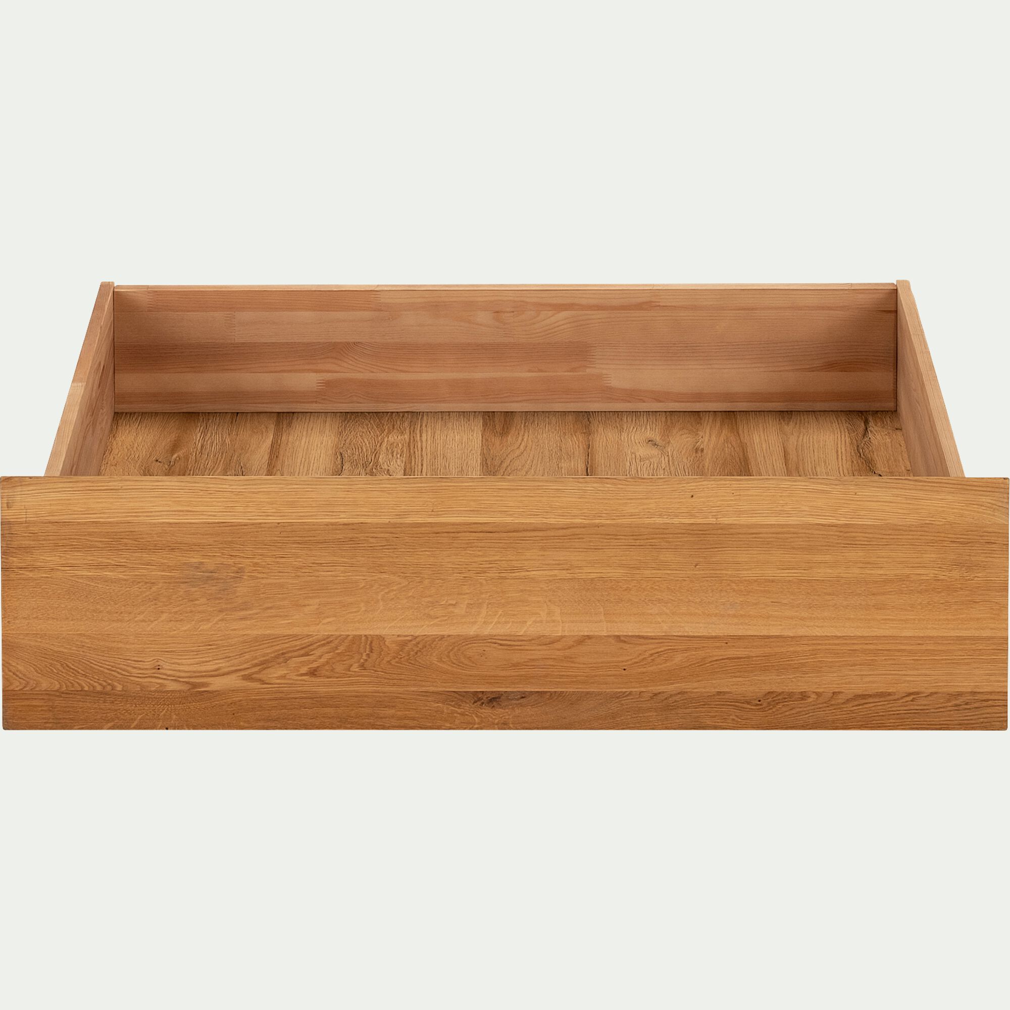 RENO - Lot de deux tiroirs de rangement en bois pour lit RENO - bois clair