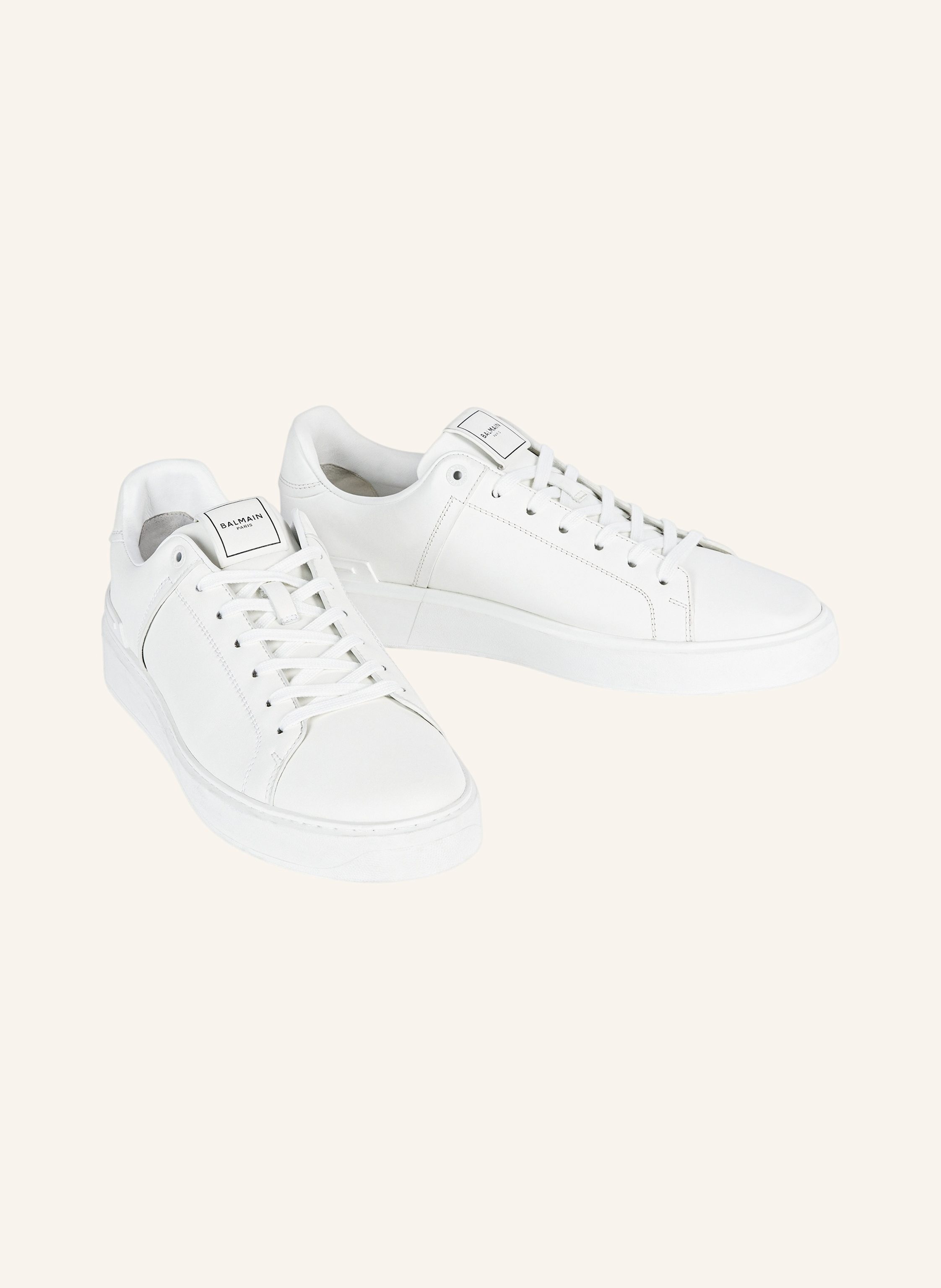 BALMAIN B-Court Sneakers aus Glattleder