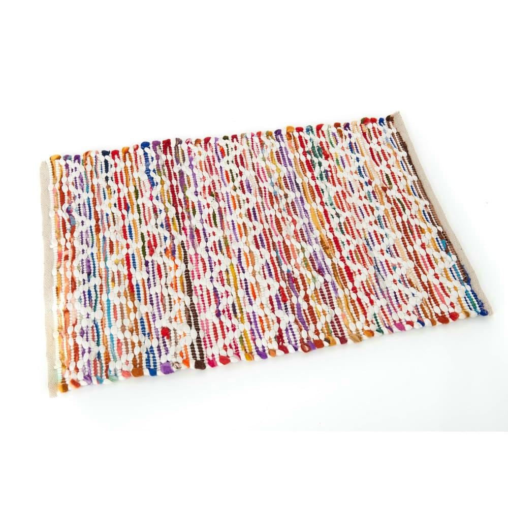 - Tapis multicolor 100% Coton 80X120