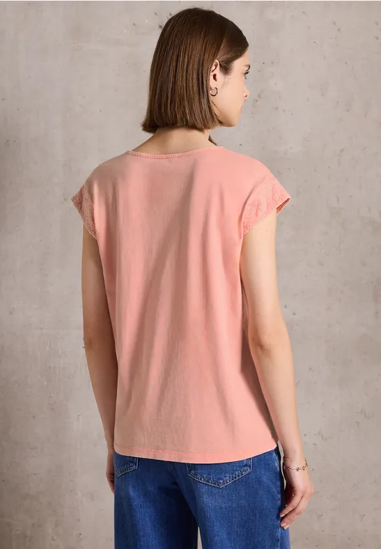 Shirt im Washed-Look