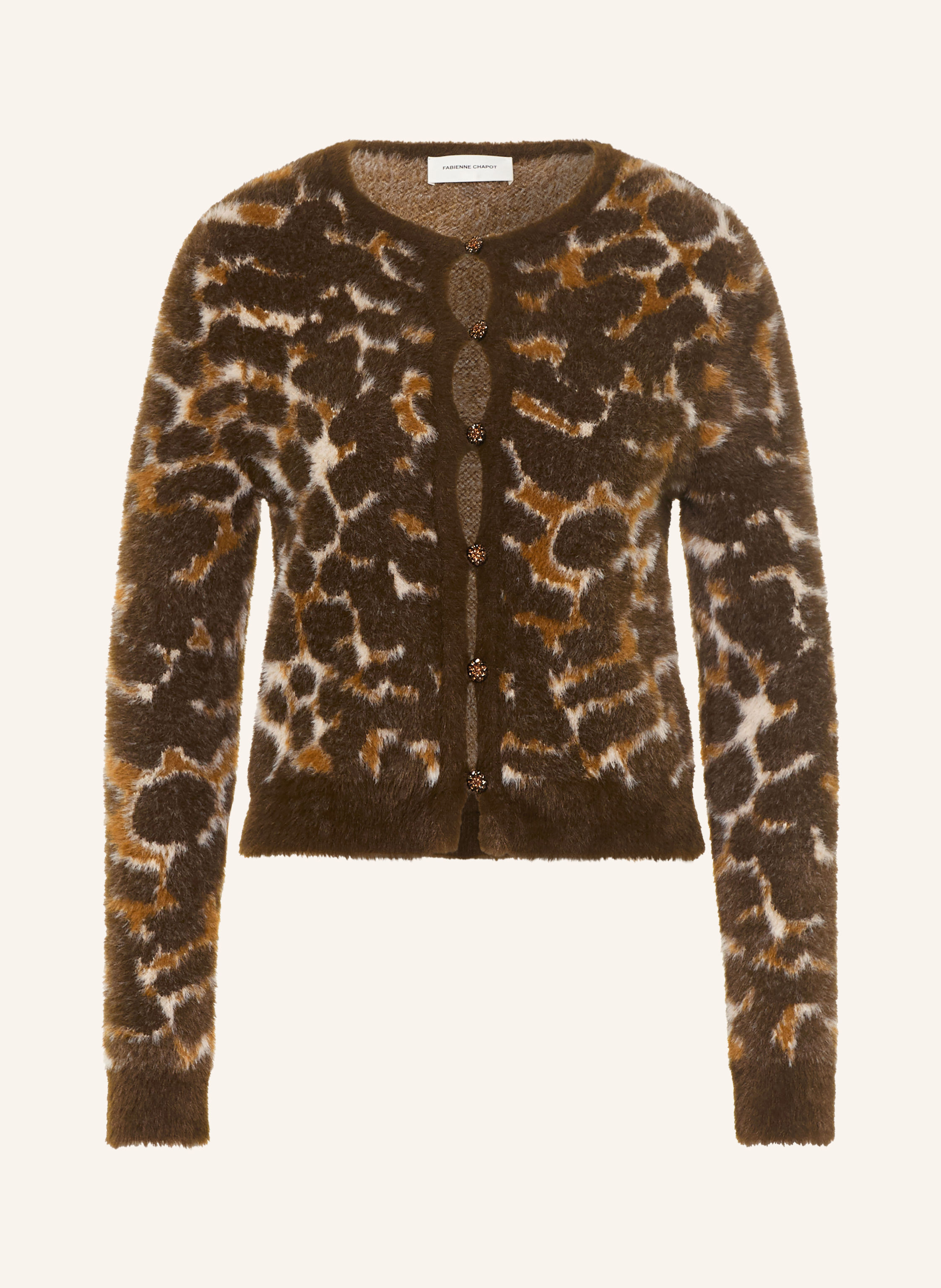 FABIENNE CHAPOT Strickjacke HENRY mit Schmucksteinen
