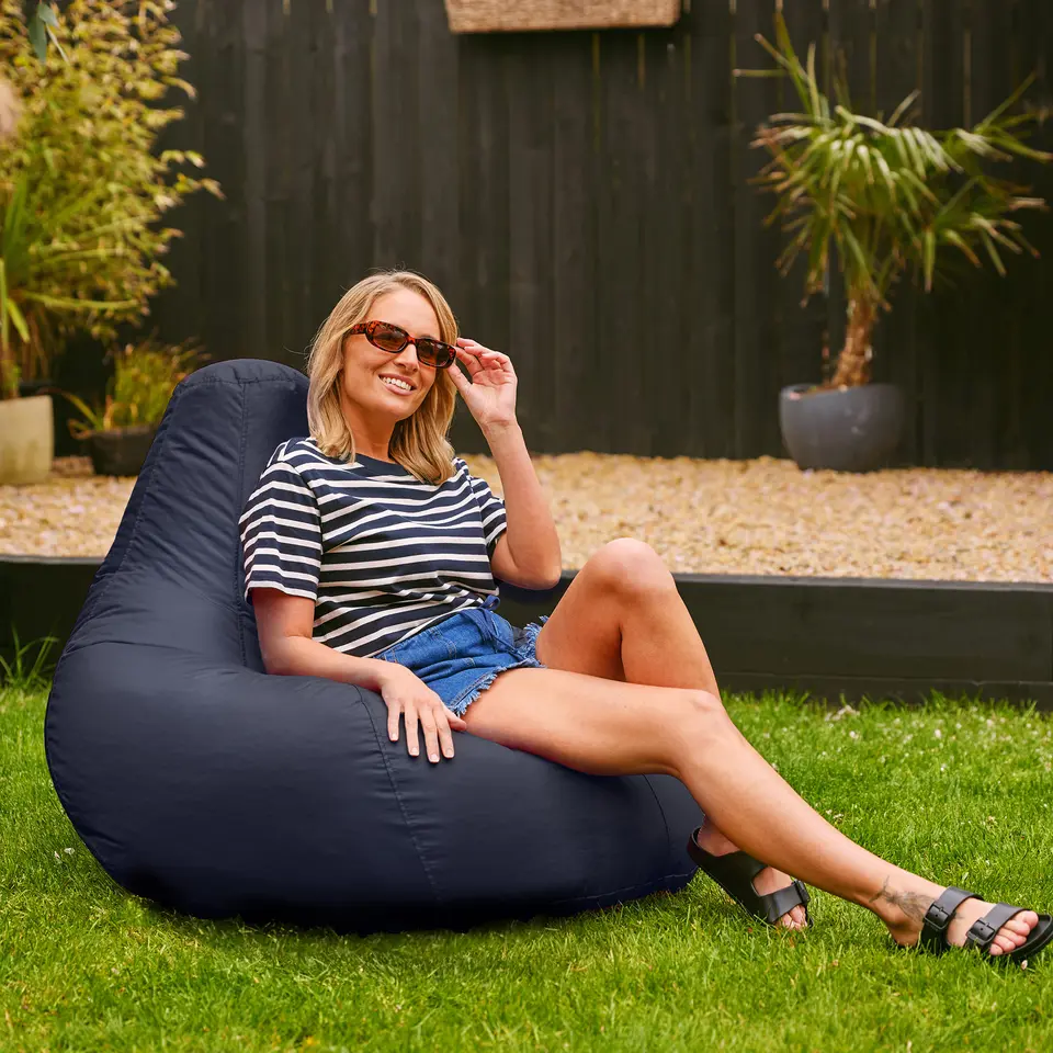 Veeva Zitzak Gaming - Zitzak Buiten - Marineblauw