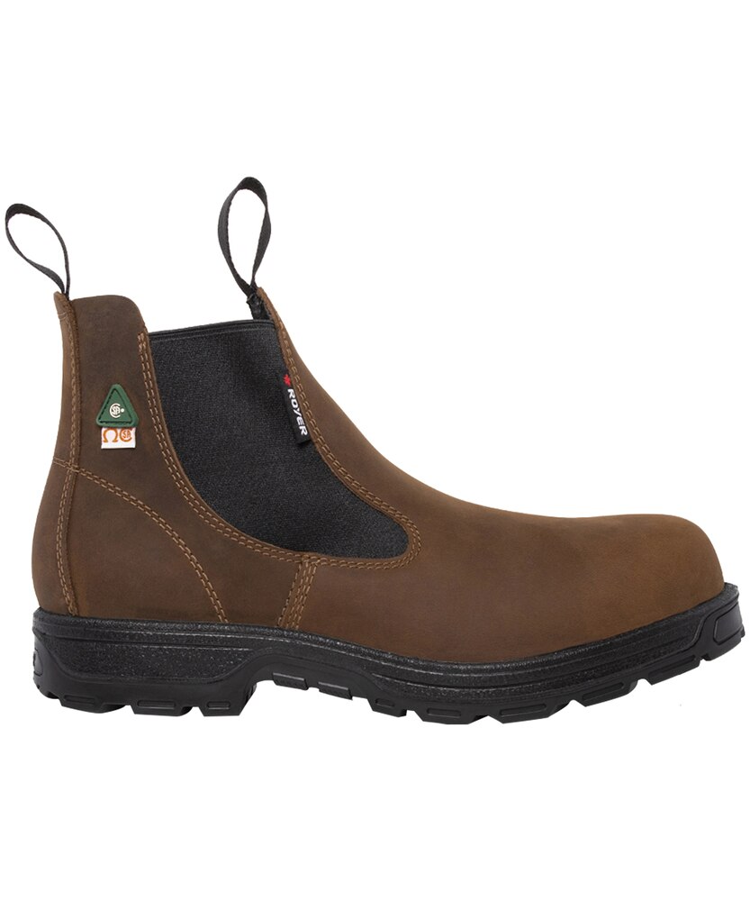 LP Royer Men's 6 Inch Romeo Agility Composite Toe Composite Plate CSA Pull On Work Boots