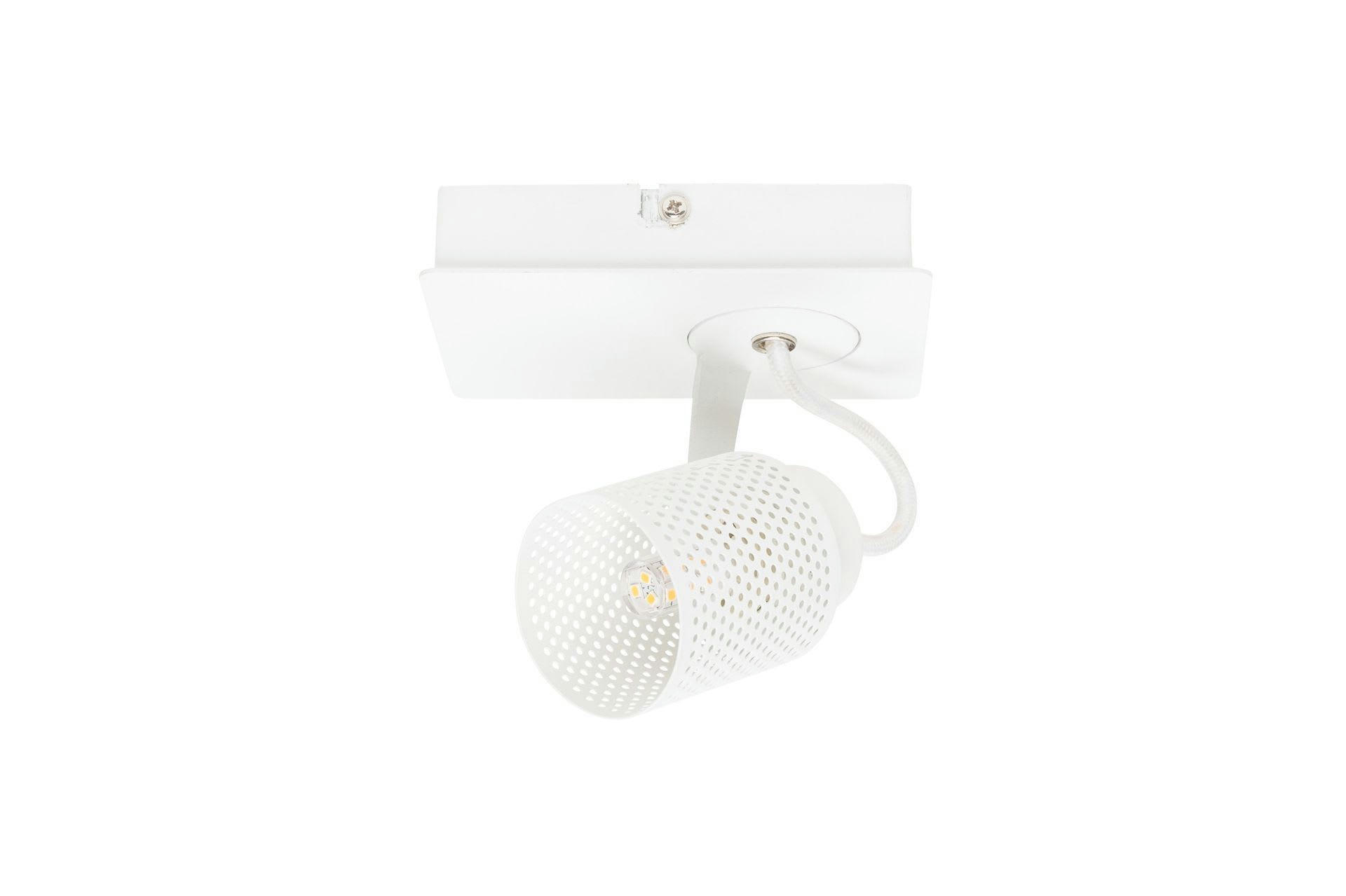 SANDY - Spot en métal blanc