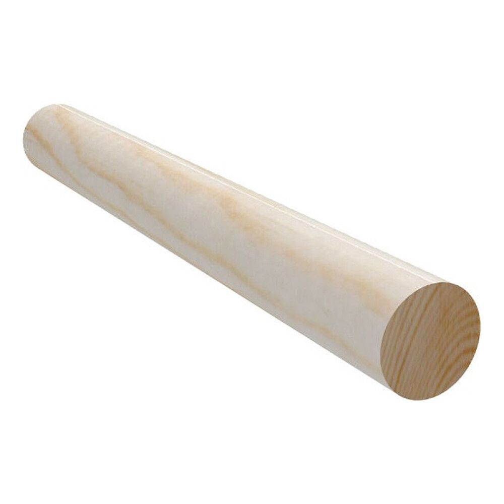 RUNDSTOKK MOELVEN 21X21MM UBEHANDLET FURU
