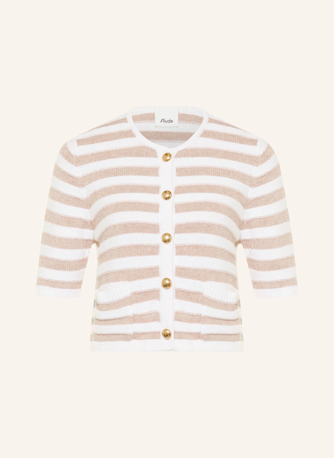 ALLUDE Strickjacke mit Cashmere