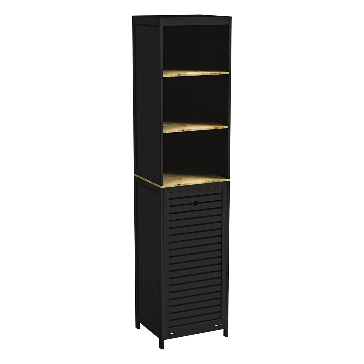 Móvel alto wc CANCUN preto