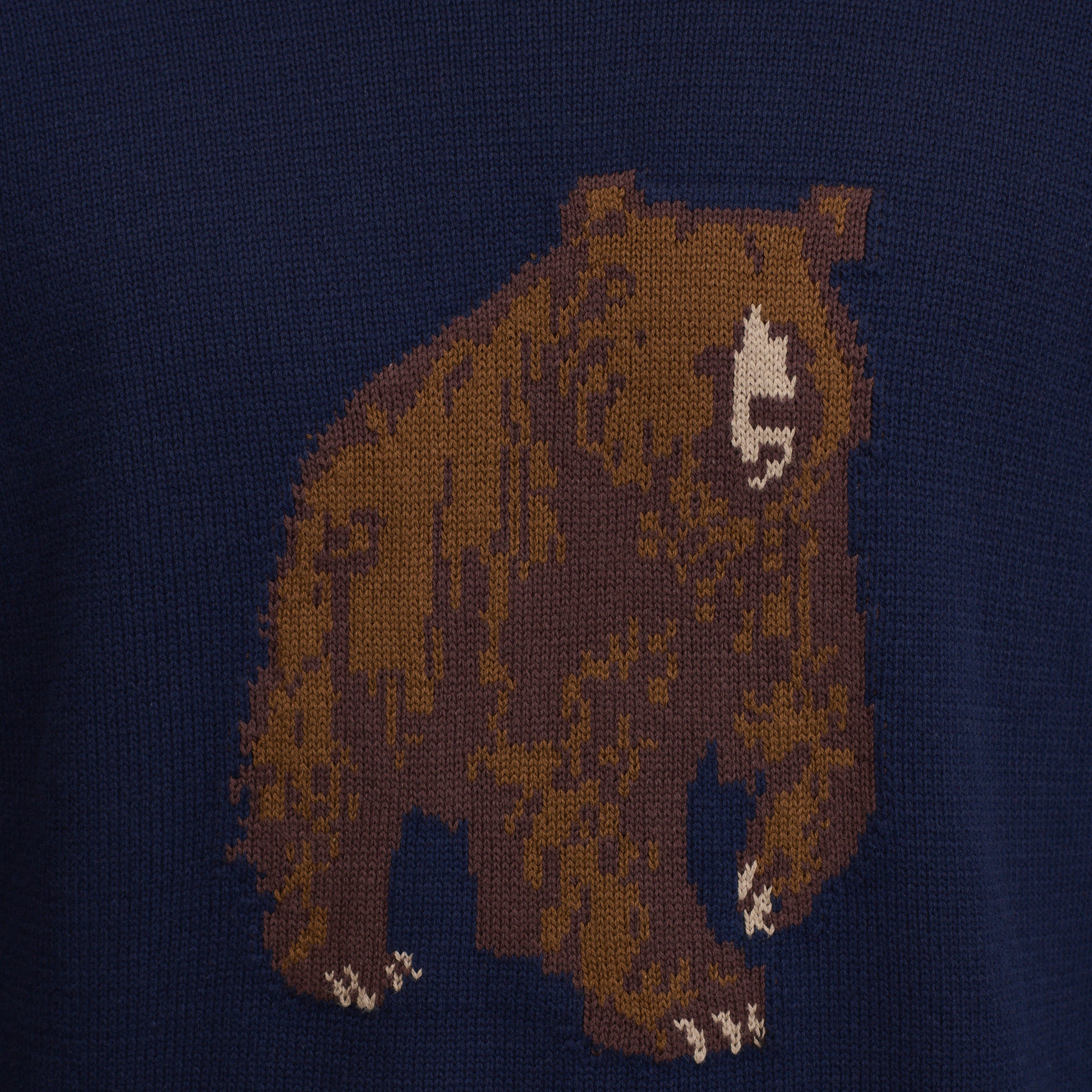 Men's Classic Crew Bear Sweater