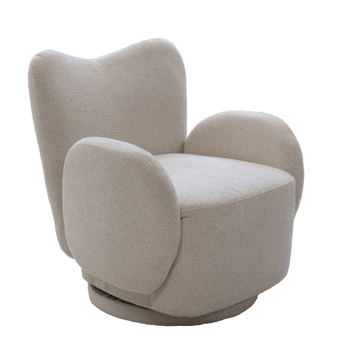 DÉJA Living Draaifauteuil Lola - Stof - Beige