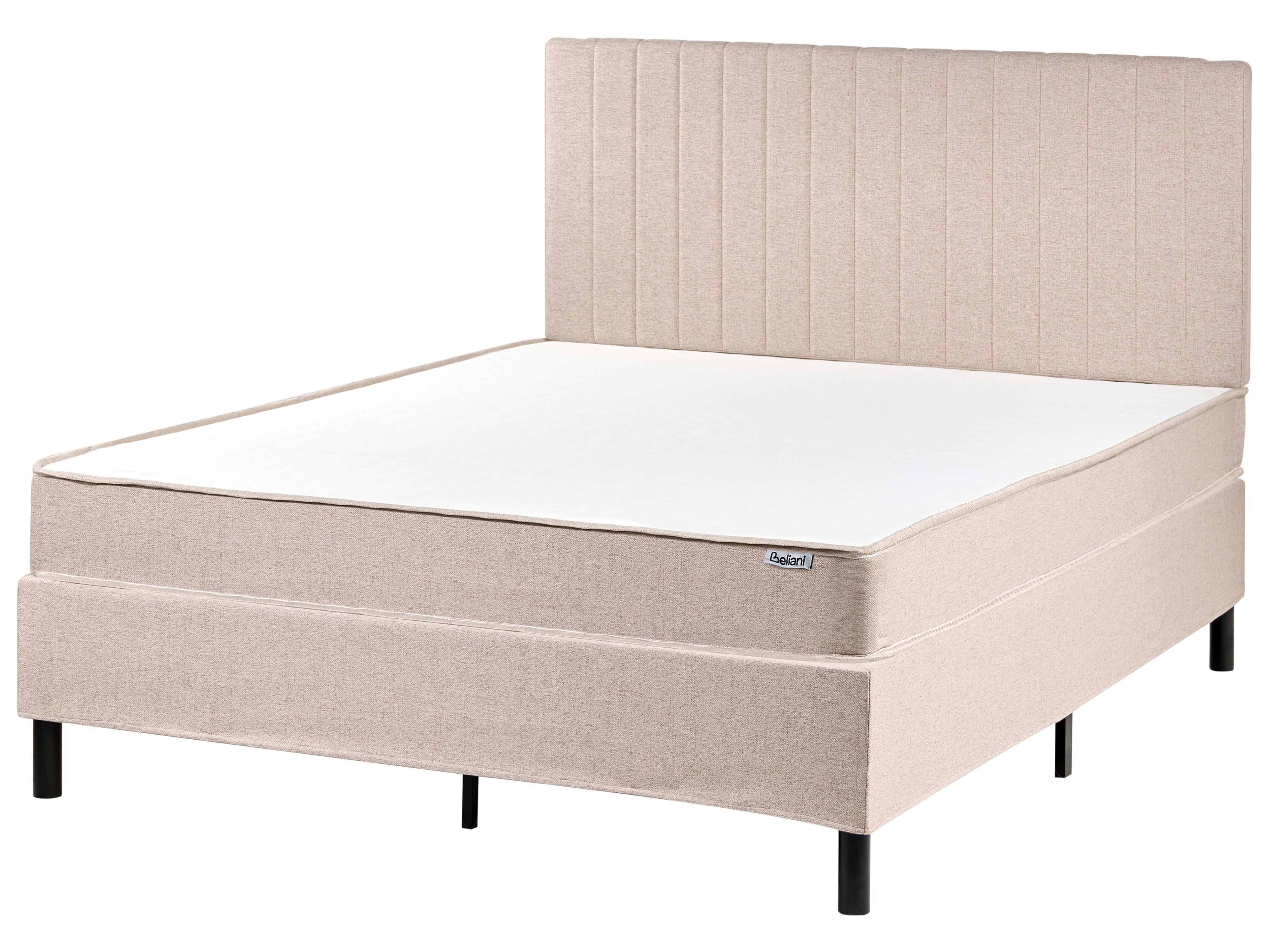 Divan Bed Fabric COUNTESS 140 x 200 cm (EU Double) Beige