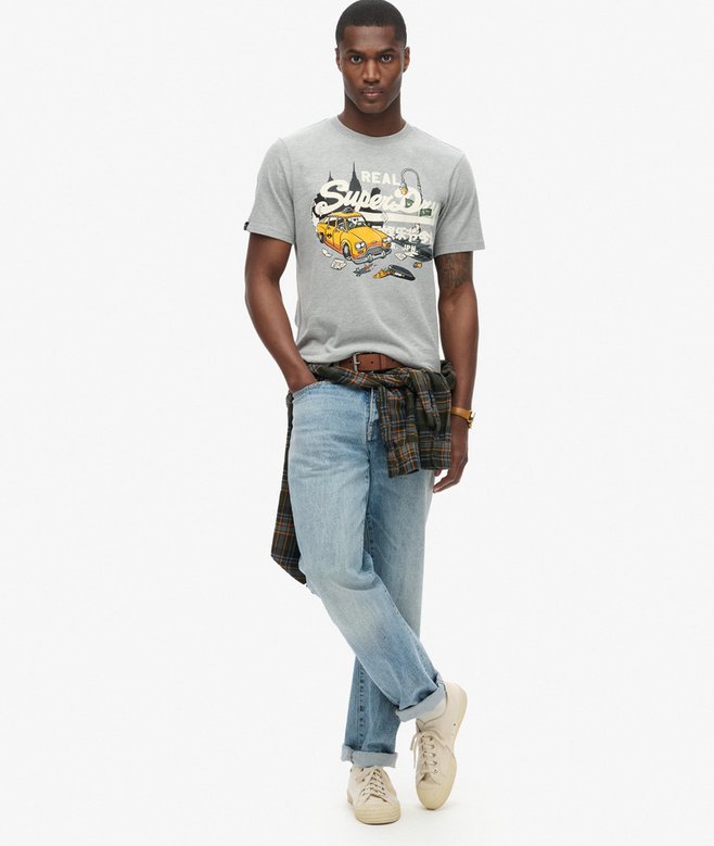 New York Vintage Logo Graphic T-Shirt