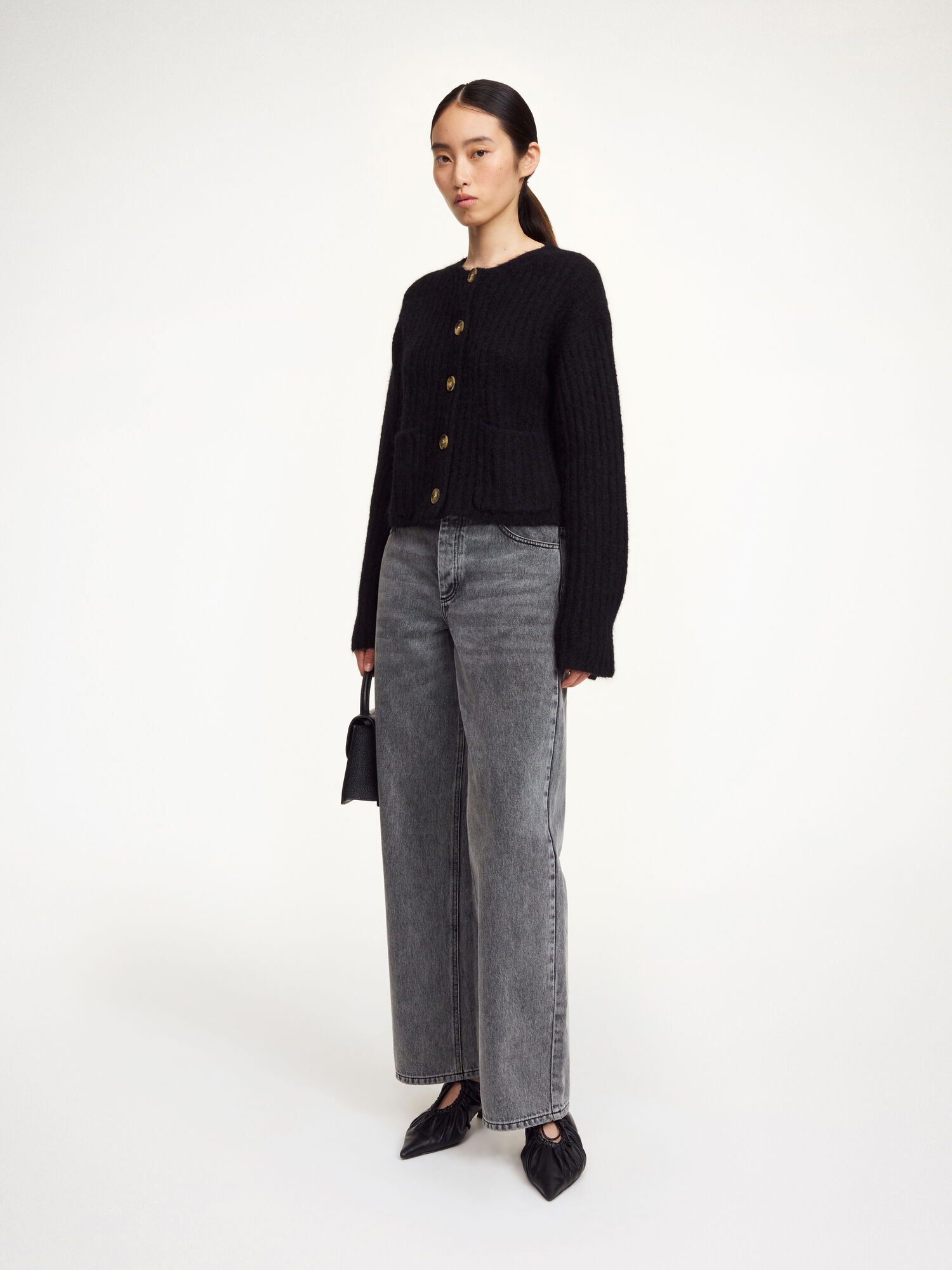 Cierrou rib cardigan