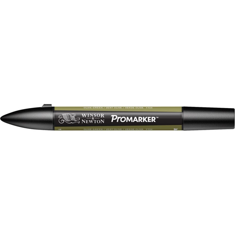 TUSJ PROMARKER WINSOR & NEWTON NR Y724 OLIVENGRØNN
