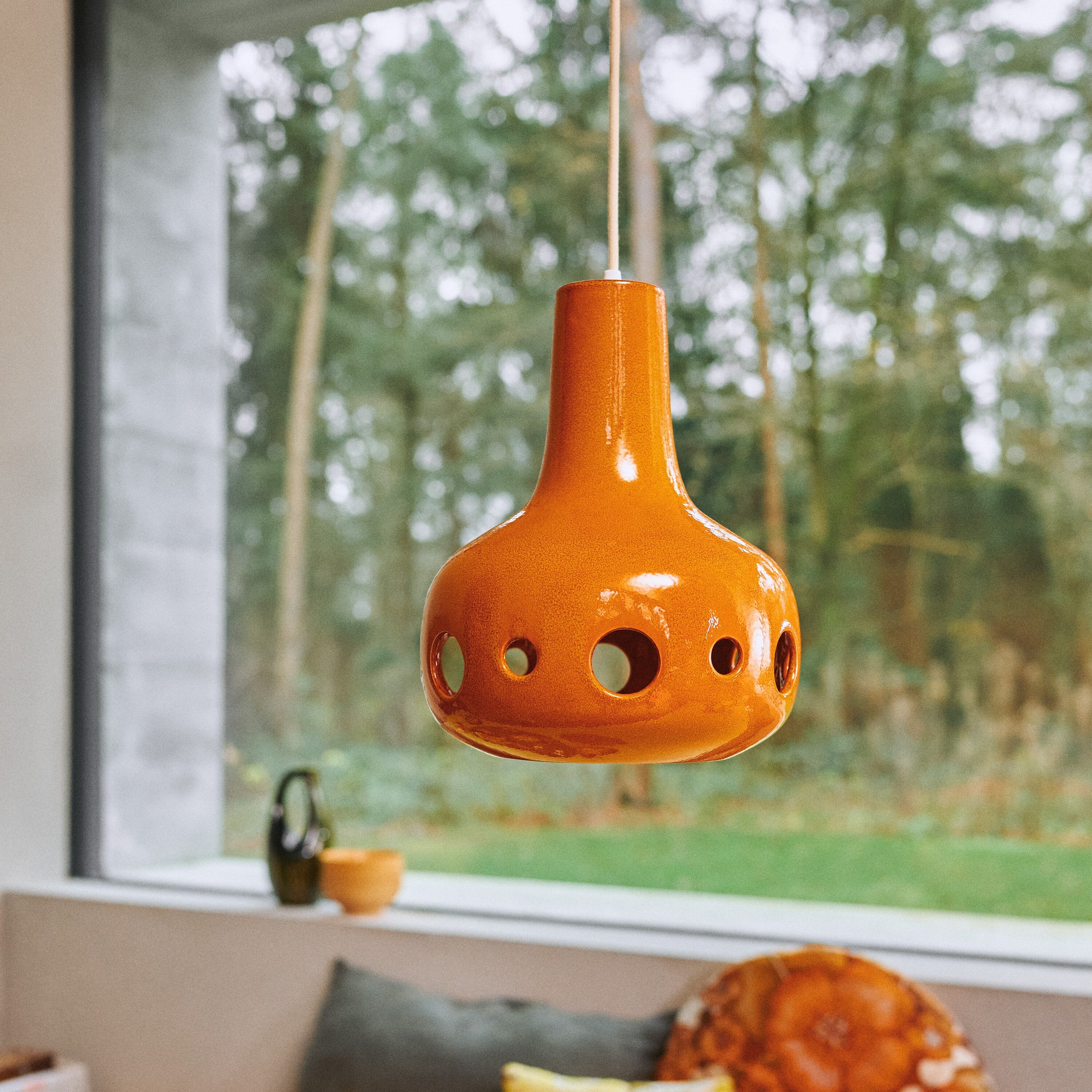 HKliving Dangle Hanglamp - Orange