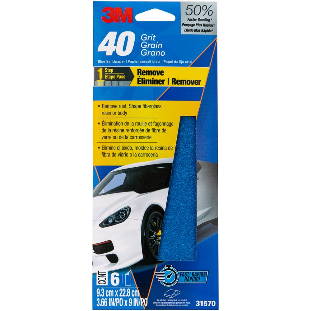 3M™ Blue Abrasive Sandpaper