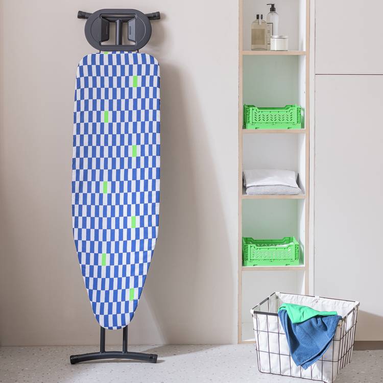 Habitat Large 124 x 38cm Ironing Board -Mid Century Bar Tile
