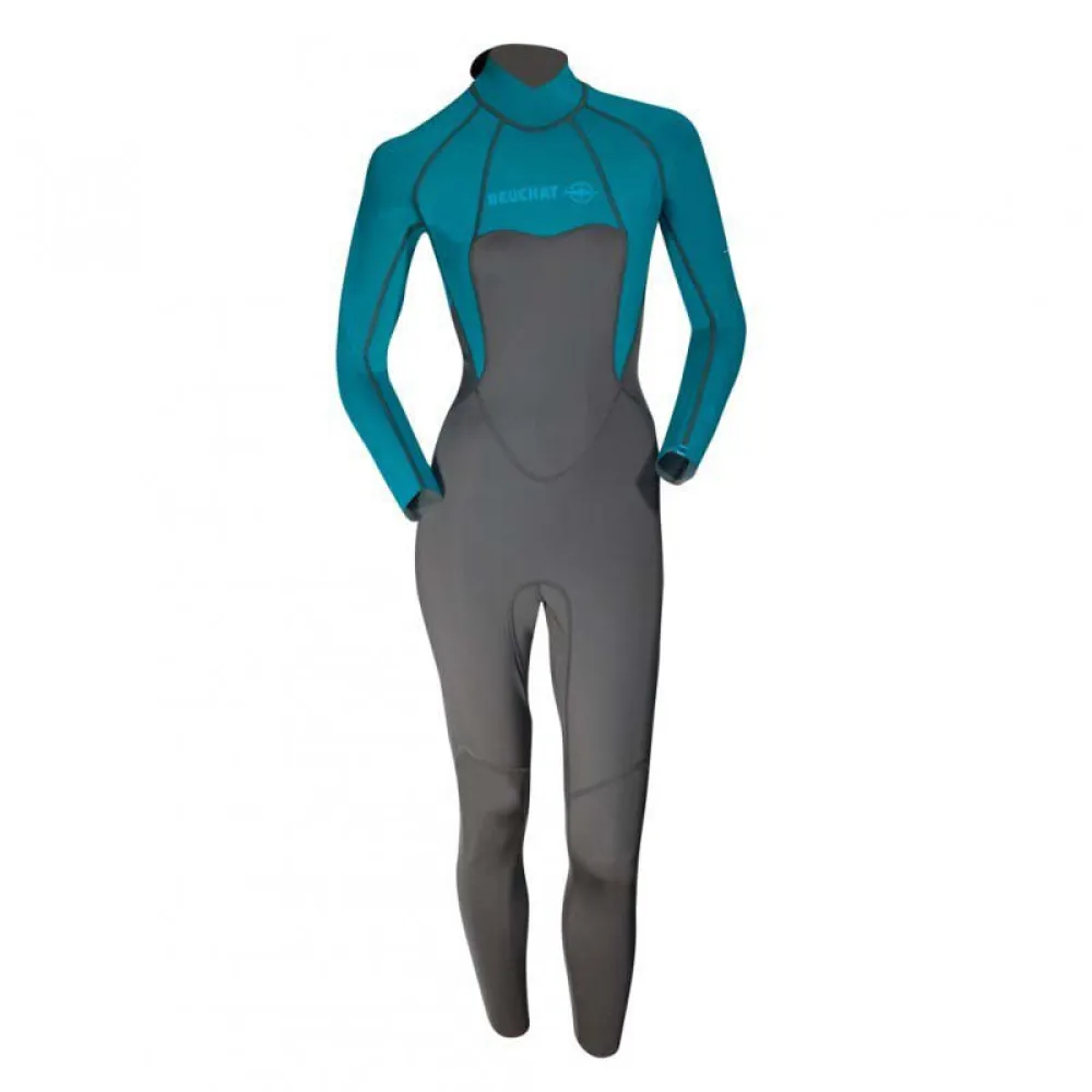 Beuchat Atoll 2 mm Back Zip diving wetsuit