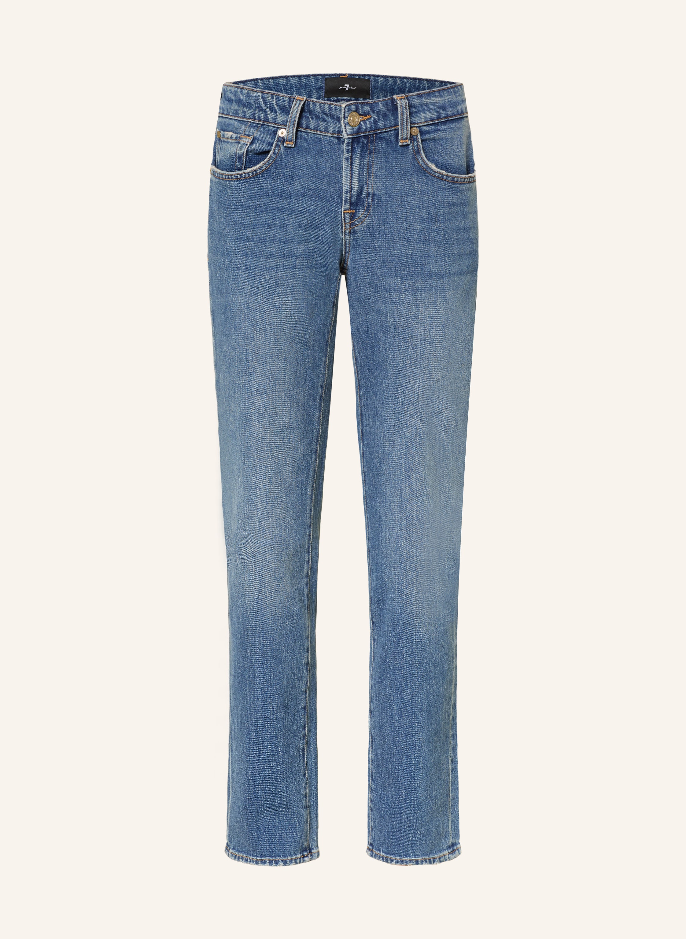7 for all mankind Straight Jeans LOW CIGARETTE