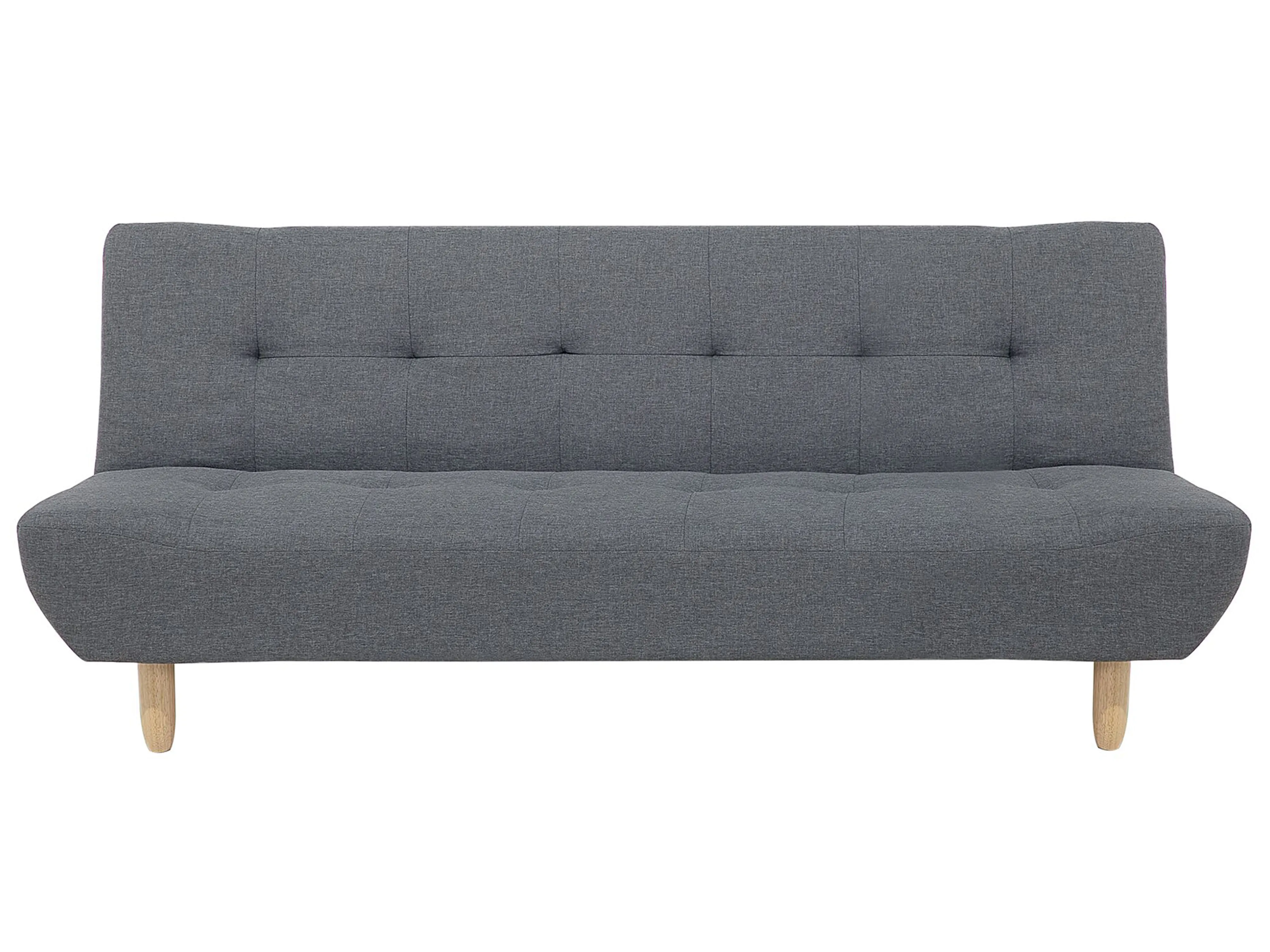 Chaise Longue ALSTEN Fabric Dark Grey
