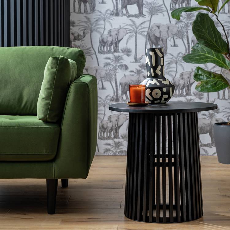 Habitat Jericho Side Table - Black