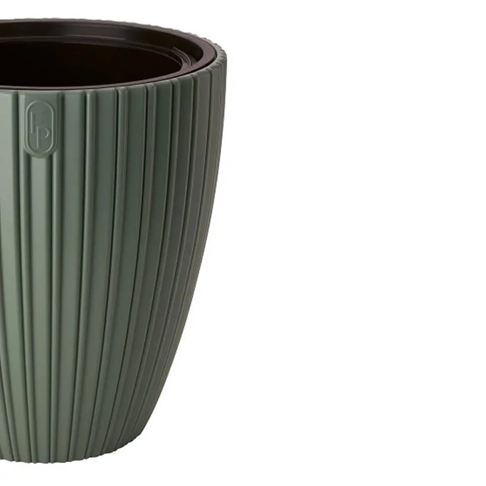 Form Plastic Plantenpot/bloempot - kunststof - groen - 40 x 42 cm