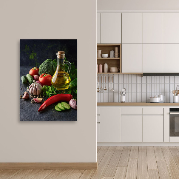 Feeby Obraz na płótnie, Warzywa Jedzenie Kuchnia 40x60