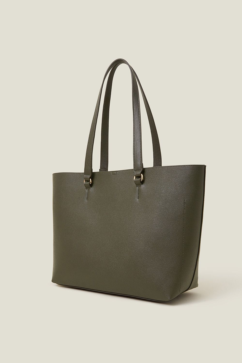 Accessorize Faux Leather Tote Bag