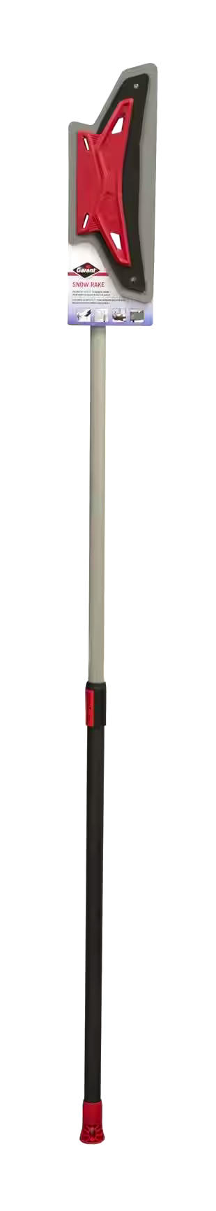 Garant Telescopic Snow Rake, 6-ft ,17-in