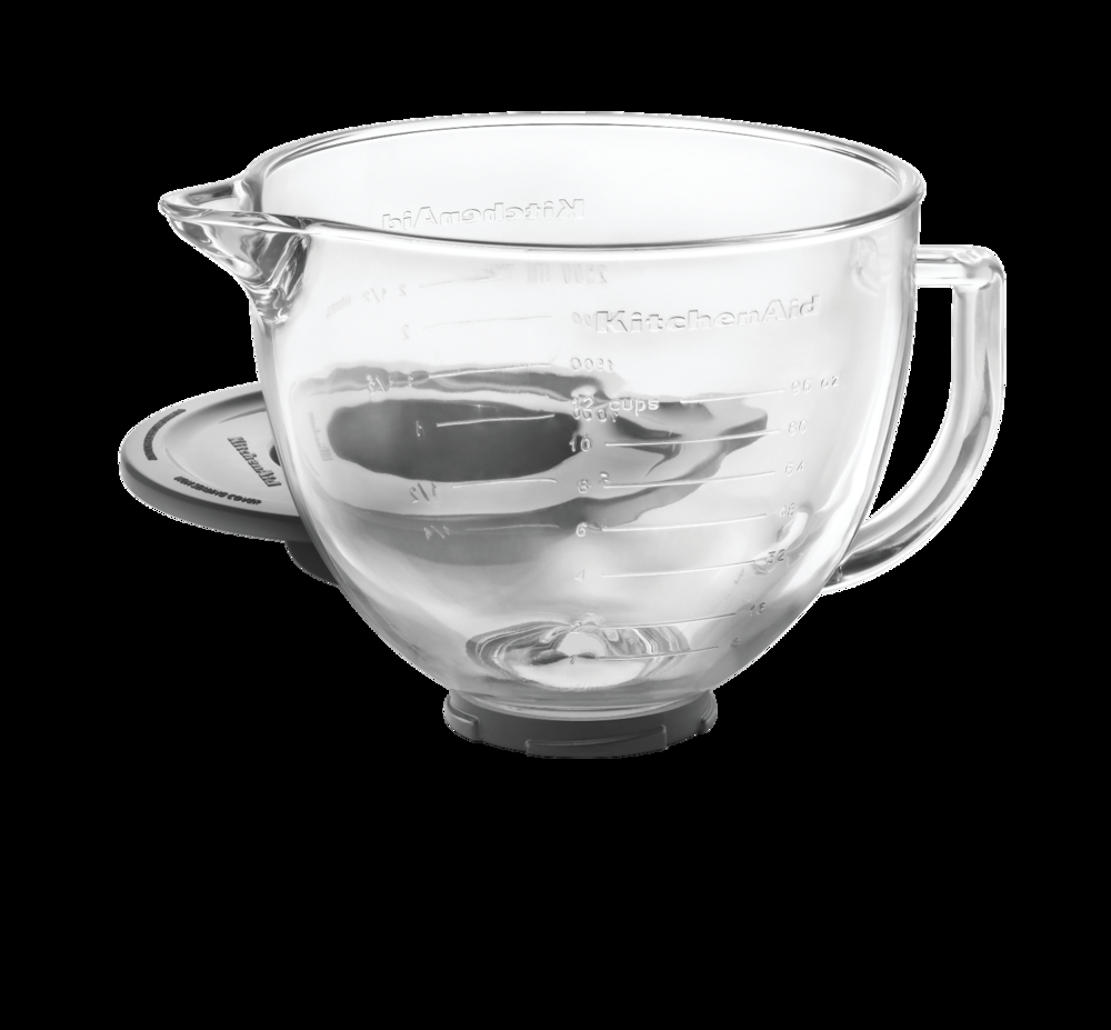 KitchenAid® Artisan® Tilt-Head Stand Mixer Bowl w/ Measurement Markings & Lid, 5qt
