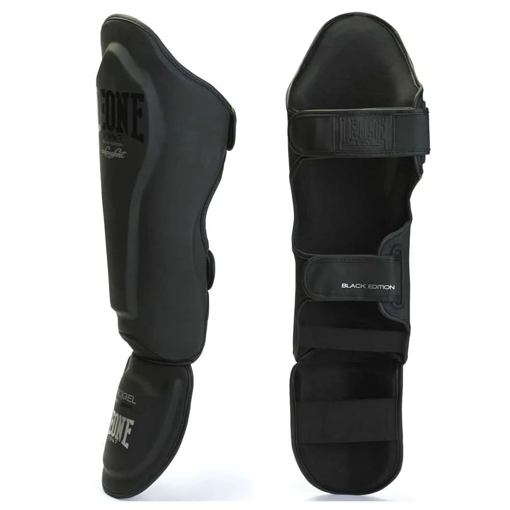 Leone1947 Black Edition 2.0 shin guards