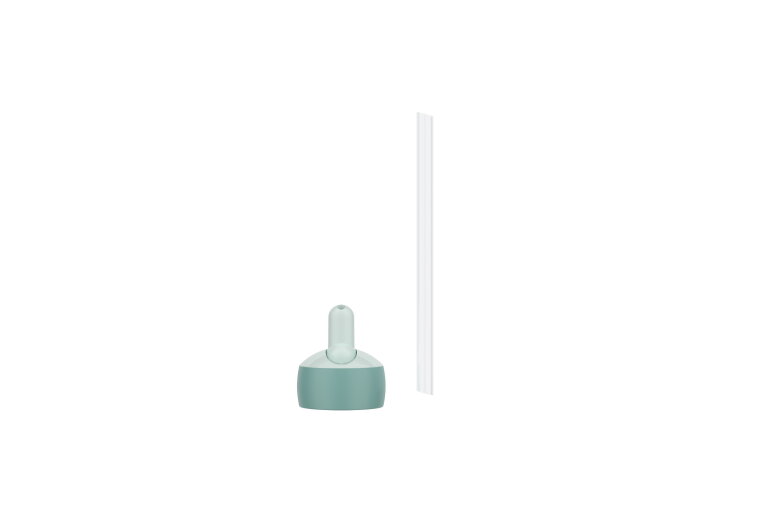 Dop isoleerfles flip-up campus compleet - cool mint