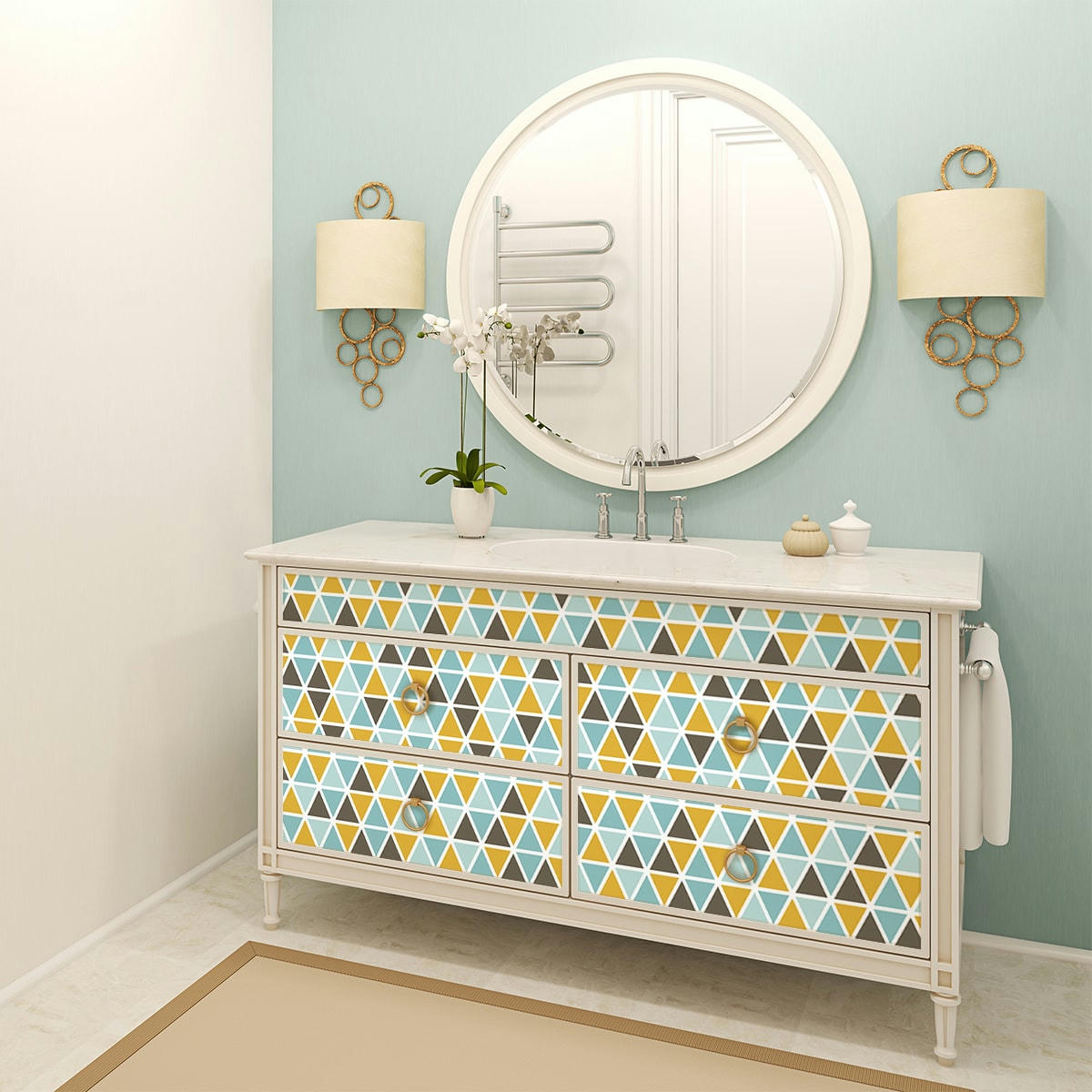 - Sticker meuble scandinave halvor 60x90cm