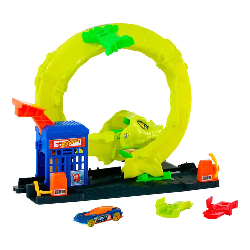 Hot Wheels City Spiral Snake Attack