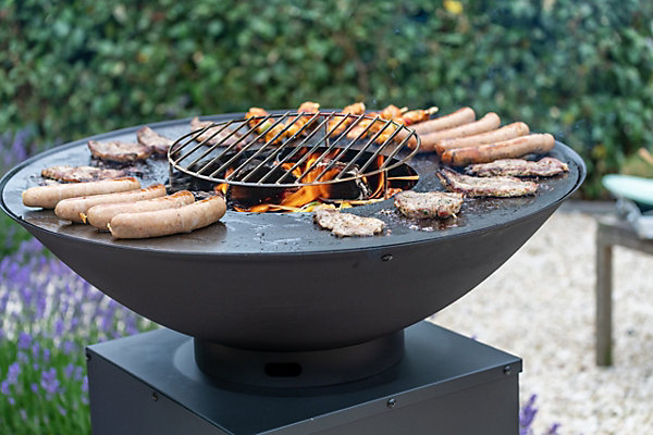 Braséro Onyx 80 Table   Housse   Grille surélevée