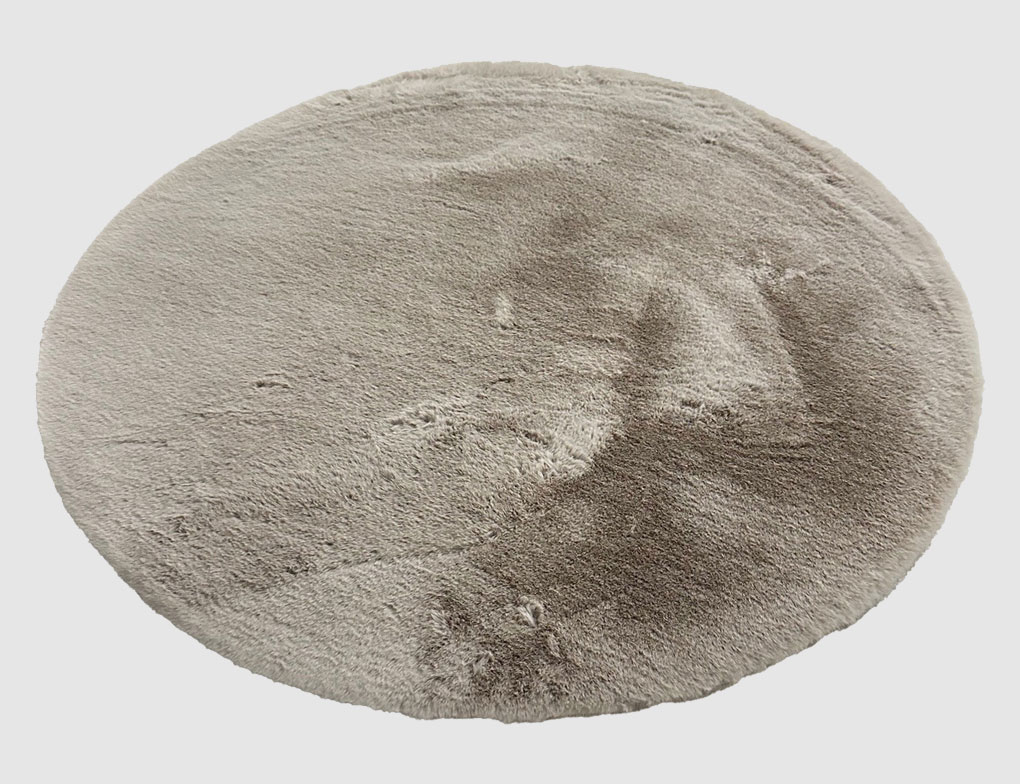 Kunstfellteppich Softy Beige