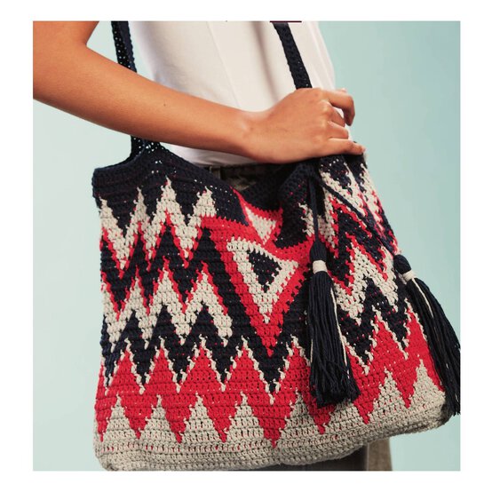 Knitcraft Tapestry Crochet Bag Pattern 0163