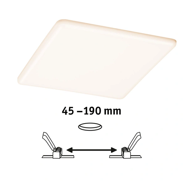 Panel »Veluna VariFit«, satinfarben, inkl. Leuchtmittel, Breite: 21,5 cm