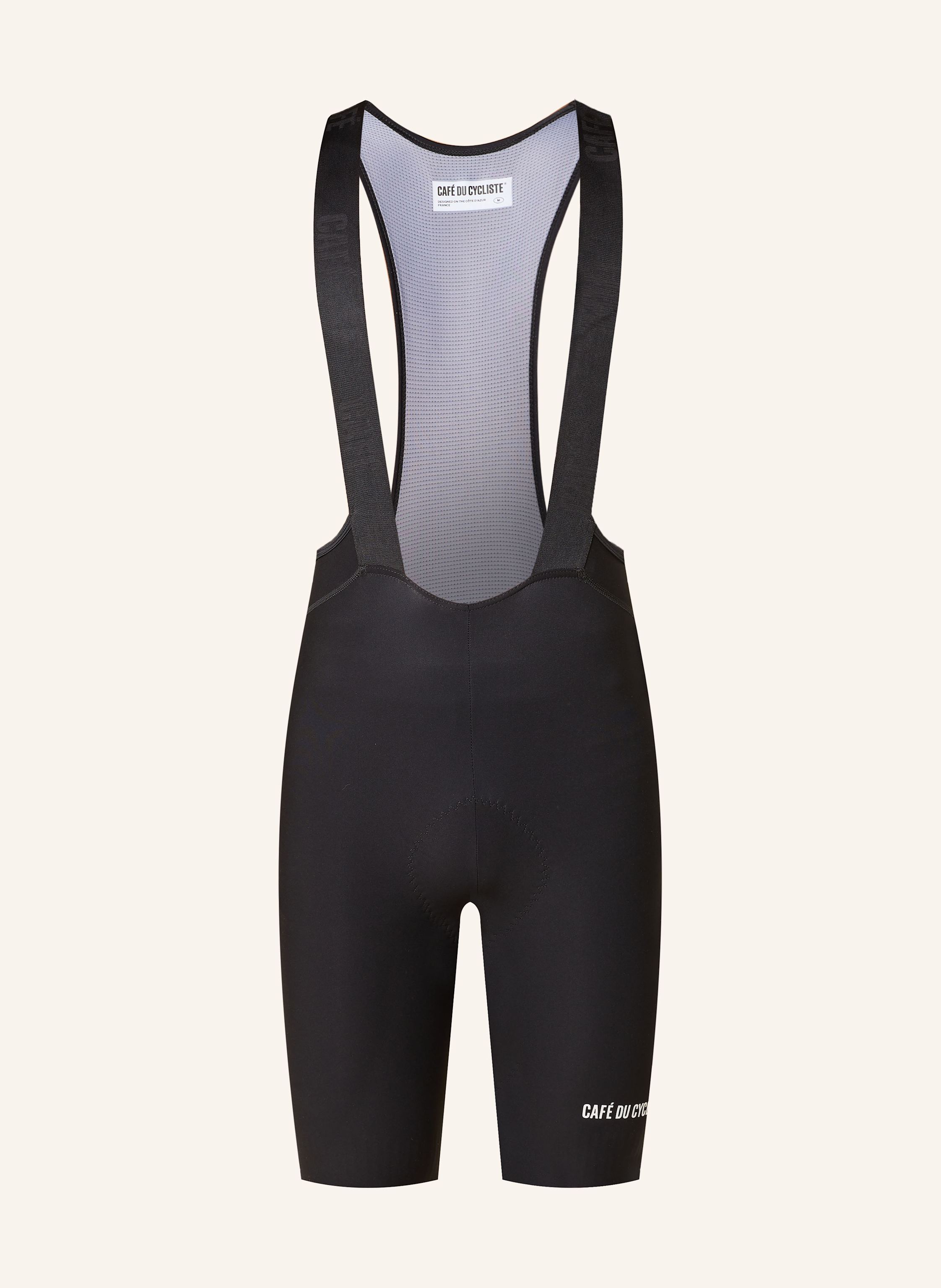 CAFÉ DU CYCLISTE Radhose mit Trägern und gepolstertem Einsatz MARINETTE