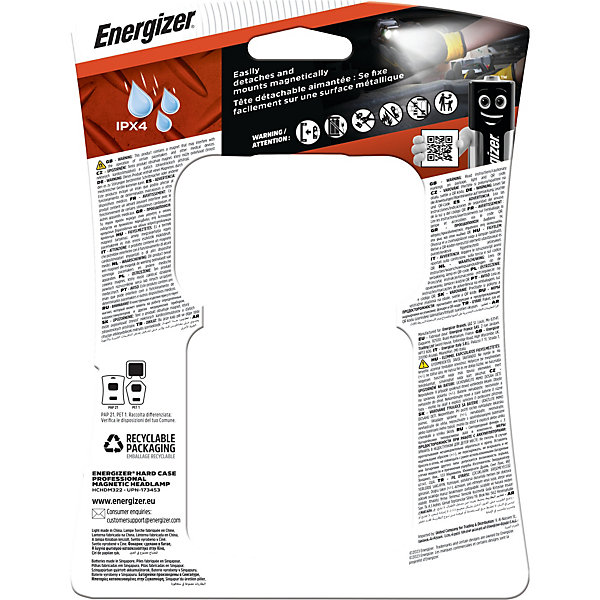 Lampe frontale LED Energizer Hard Case professional