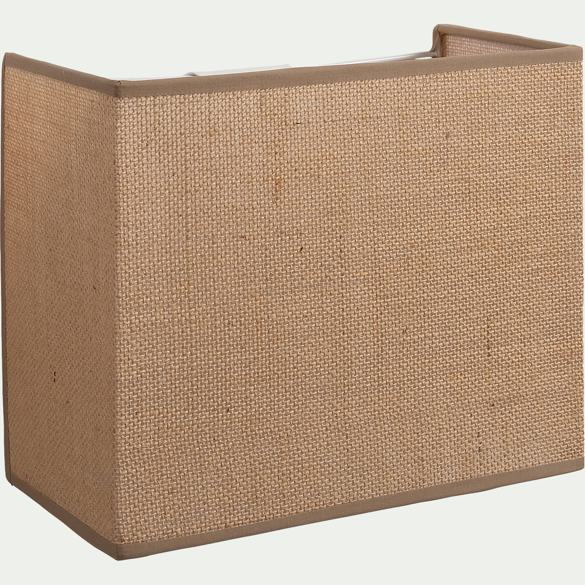 ANDEL - Applique non électrifiée en jute l24cm - naturel