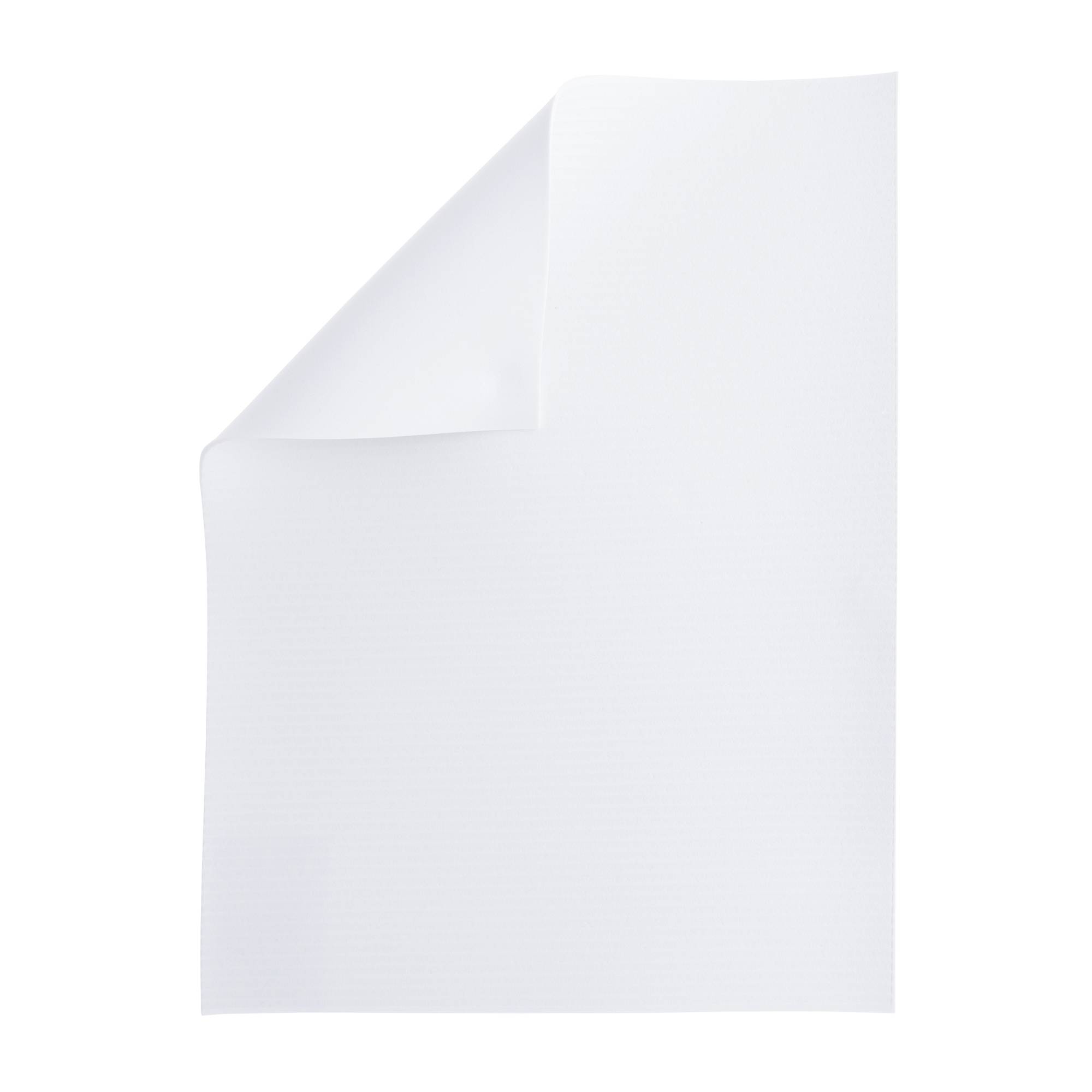 White Corrugated EVA Foam Sheet 22.5cm x 30cm