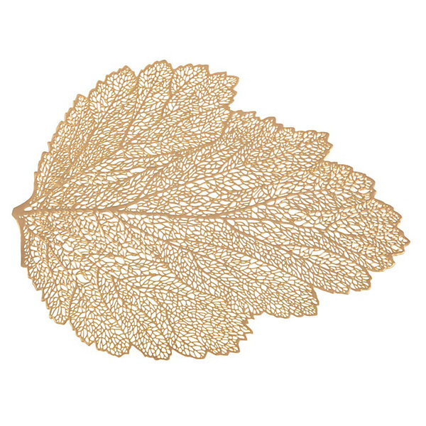 Lot de 6 sets de table motif feuille
