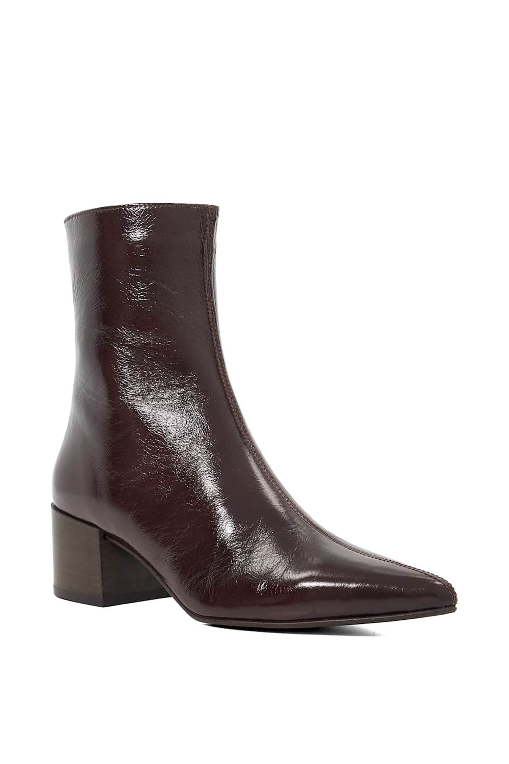 Dune London Pami' Leather Ankle Boots