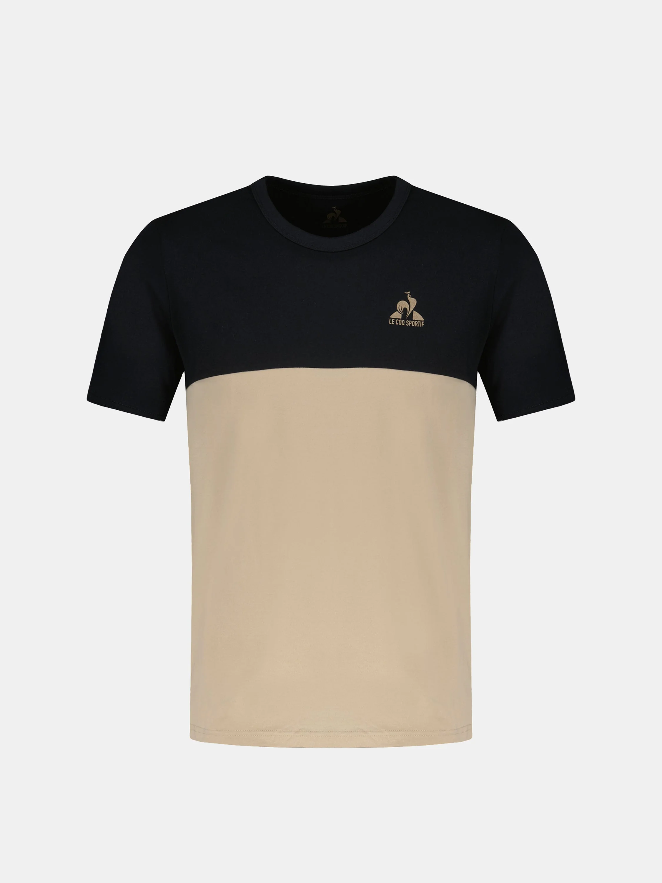 T-shirt colorblock en jersey de coton