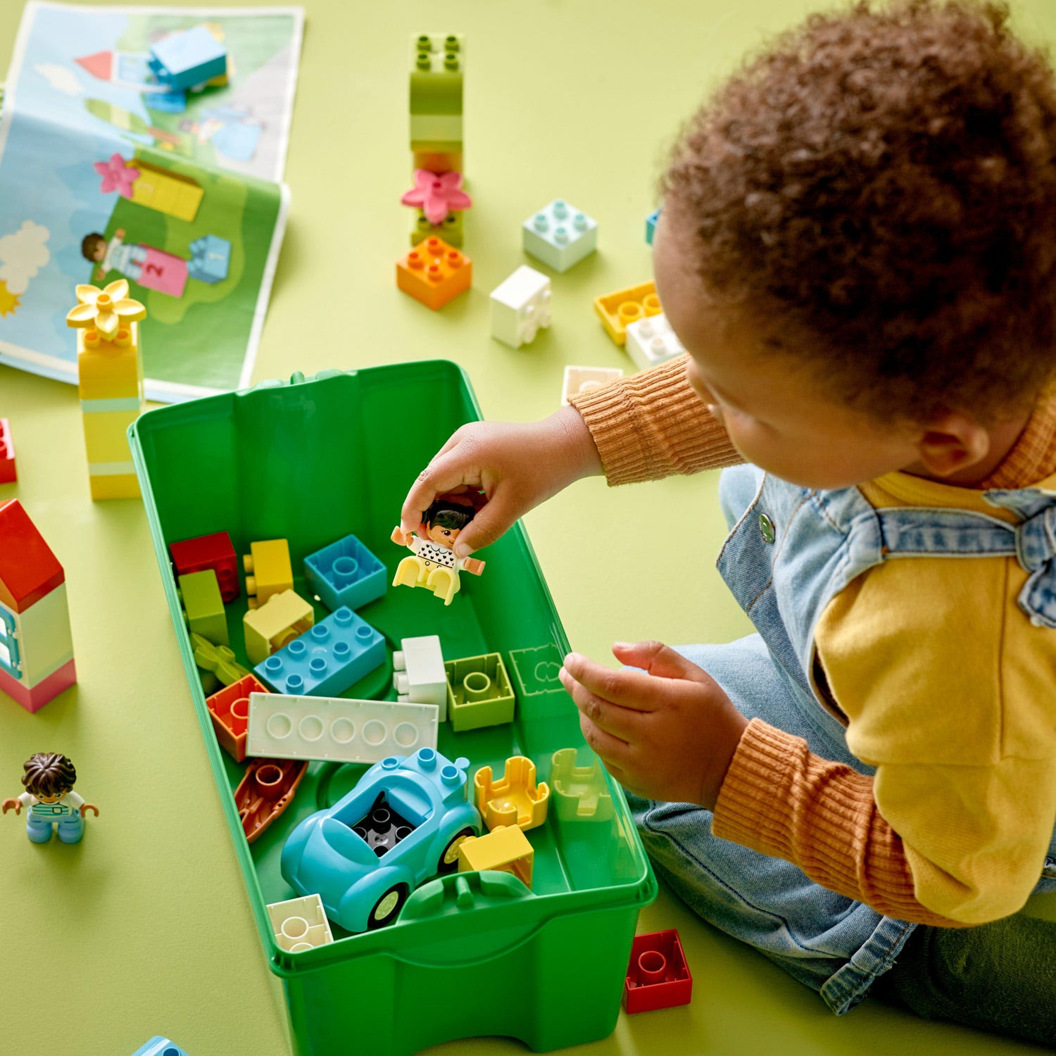 Contenitore di mattoncini Lego Duplo