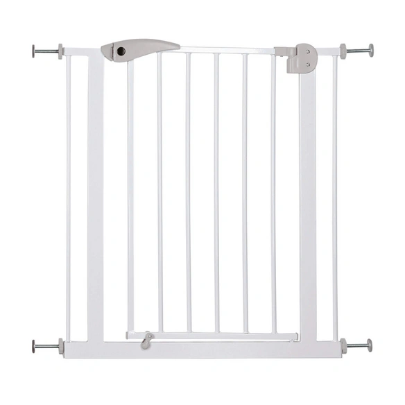 Schutzgitter, Metall, LxH: 75-85x76 cm, weiß